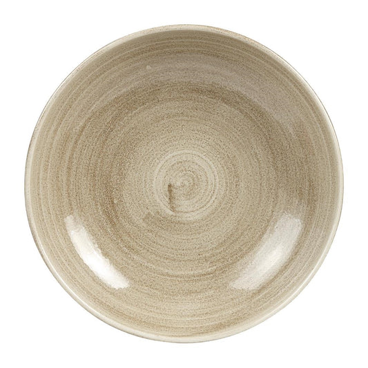 HC790 Churchill Stonecast Patina Antique Taupe Coupe Evolve Coupe Bord 32.4cm (8 stuks)