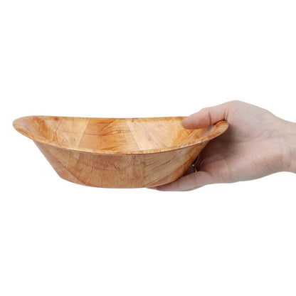 L092 Ovale houten kom klein