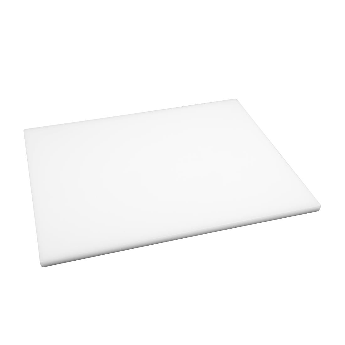 HC882 Hygiplas LDPE extra dikke snijplank wit 600x450x20mm