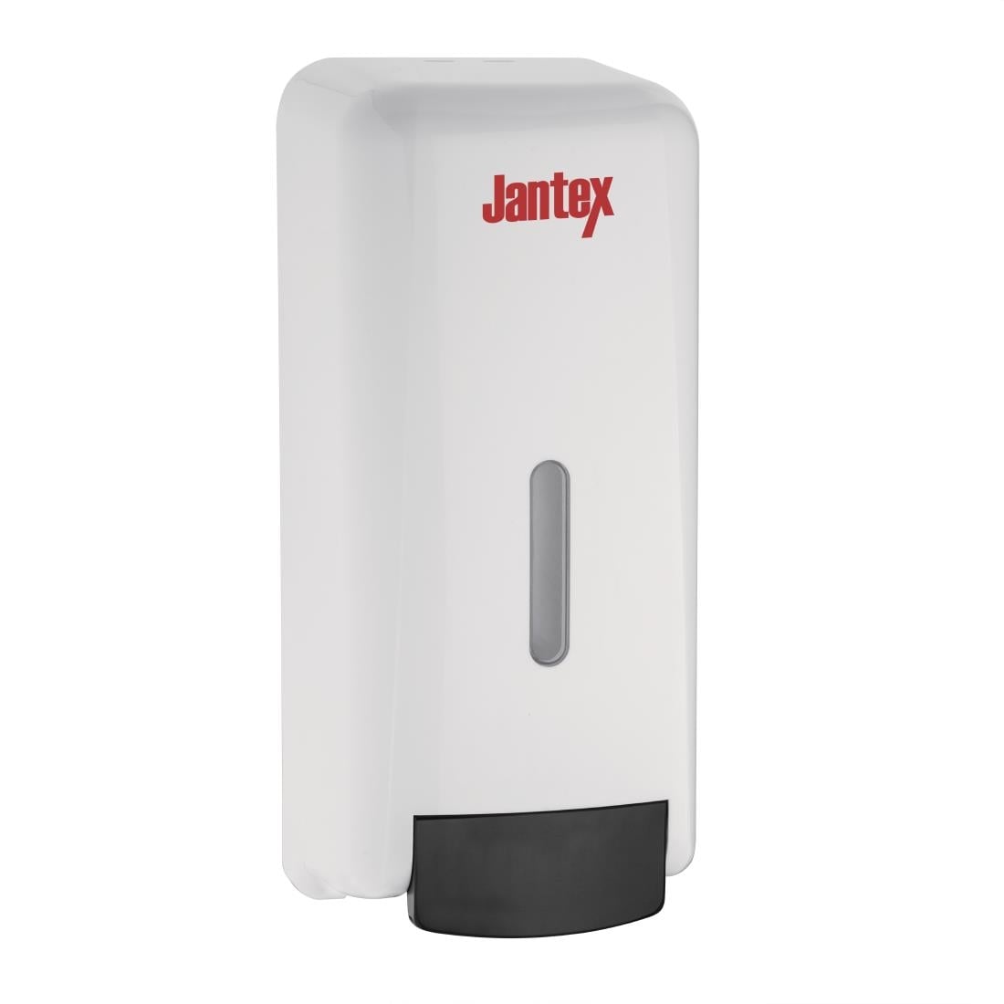 FK385 Jantex dispenser voor vloeibare zeep en handreiniger 1Ltr