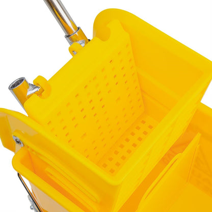 F951 Jantex Kentucky rolemmer met wringer geel 20Ltr