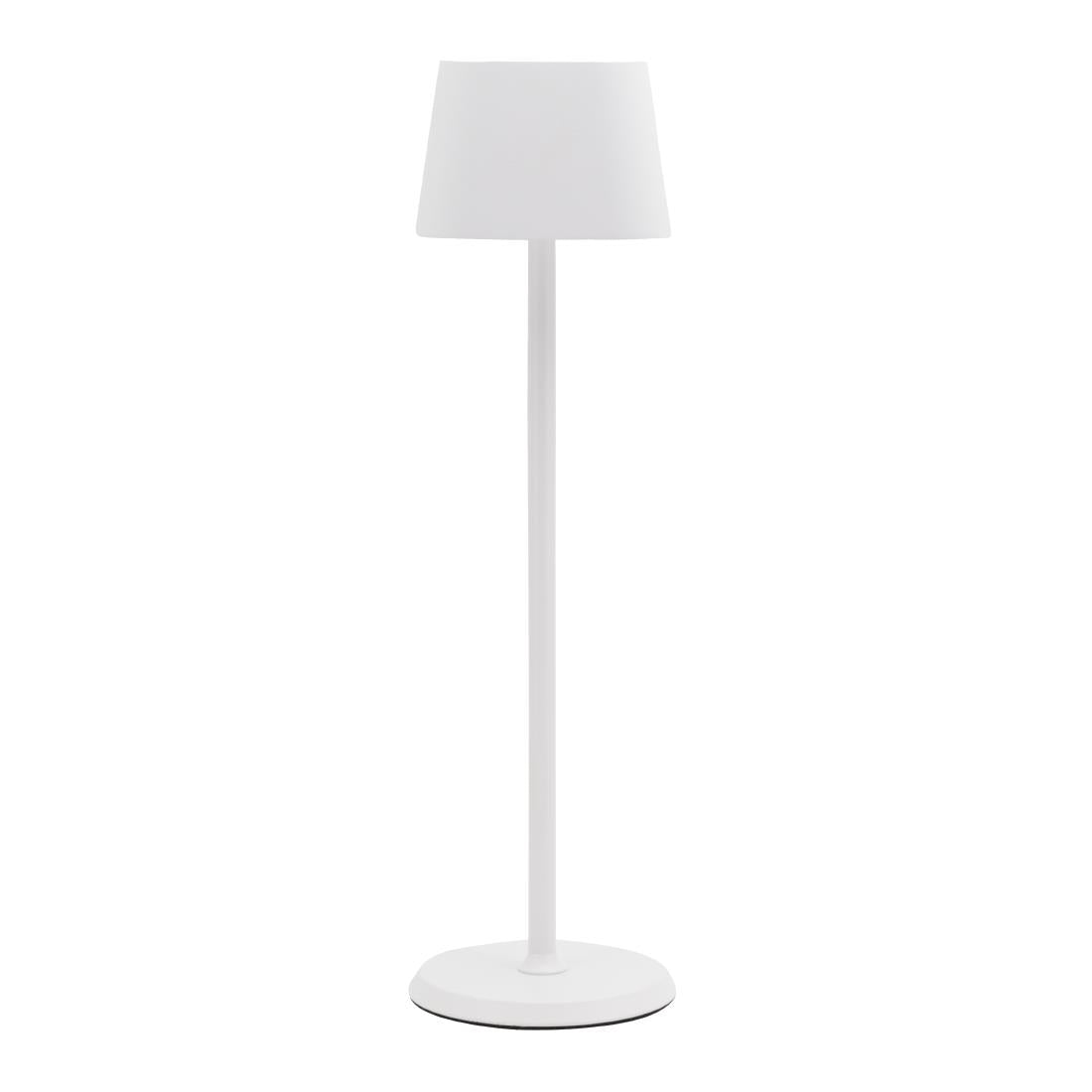 GR658 Securit Witte Dimbare Led Tafellamp Georgina Incl Magnetische Oplaadkabel