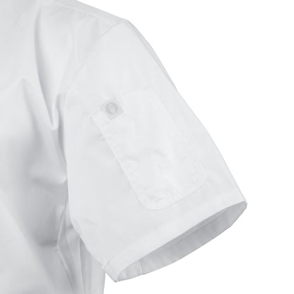 BB669-M Chef Works Cannes Koksbuis Met Korte Mouwen, Maat M