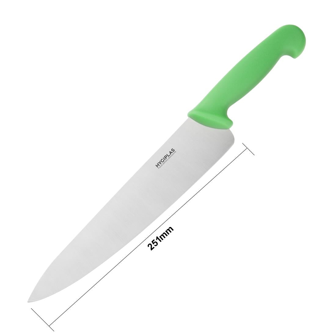 C868 Hygiplas koksmes 25,5cm groen
