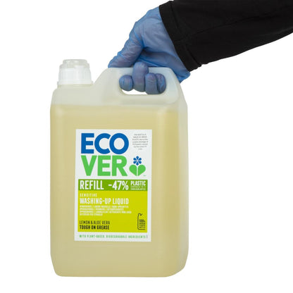 GG203 Ecover geconcentreerd afwasmiddel citroen en aloe vera 5Ltr