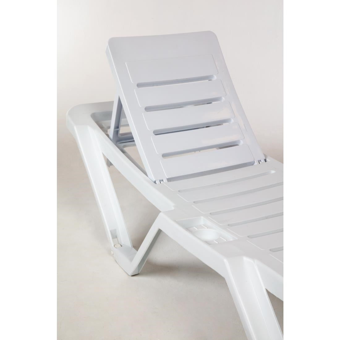 SA678 Resol Witte Lligstoelen (4 stuks)