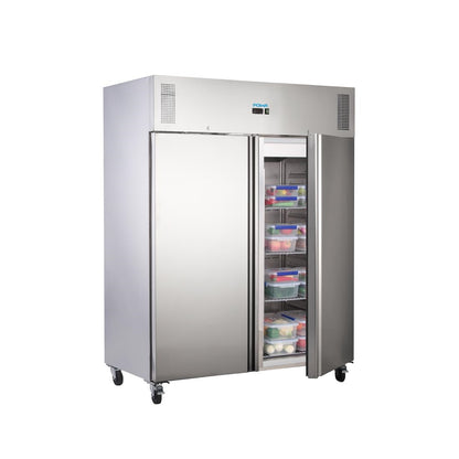 UA052 Polar U-Series Dubbeldeurs Staande Koelkast 1300Ltr