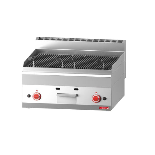 GN062 Gastro M 650 gas lavasteen grill 65/70 GRL