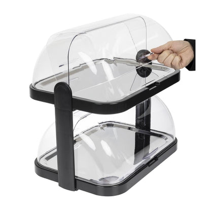 CB794 APS gekoelde rolltop display dubbel