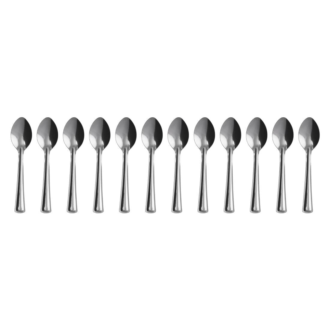 E992 Nisbets Essentials budget theelepels 18/0 135mm (12 stuks)