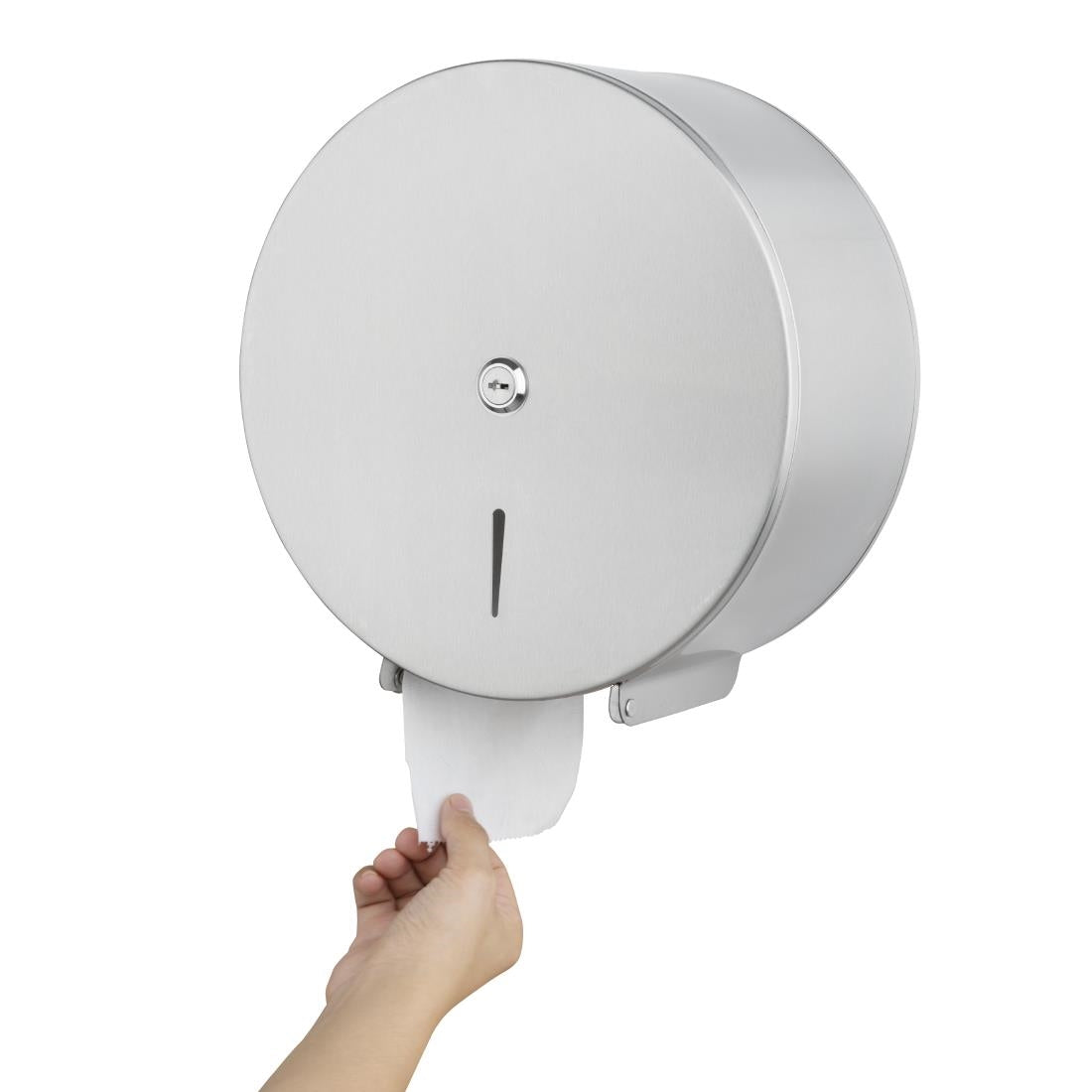 GJ031 Jantex RVS jumbo toiletroldispenser