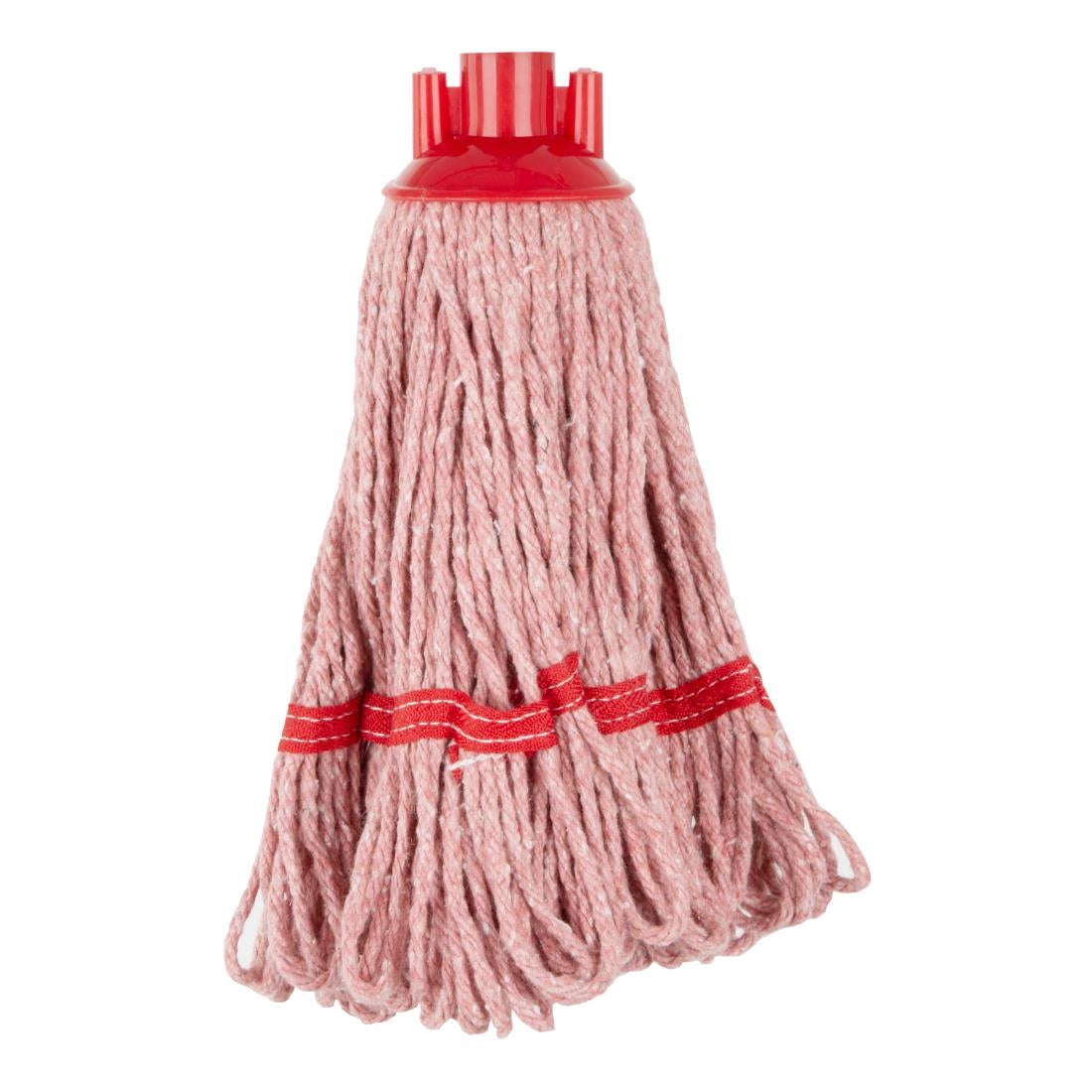 HX245 Jantex Dek Dweilkop Rood Streep 200g