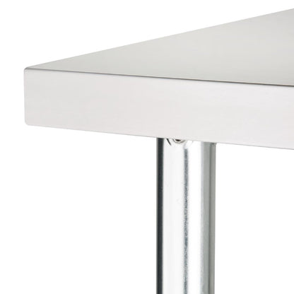 GJ501 Vogue RVS werktafel zonder achteropstand 90x90x70cm