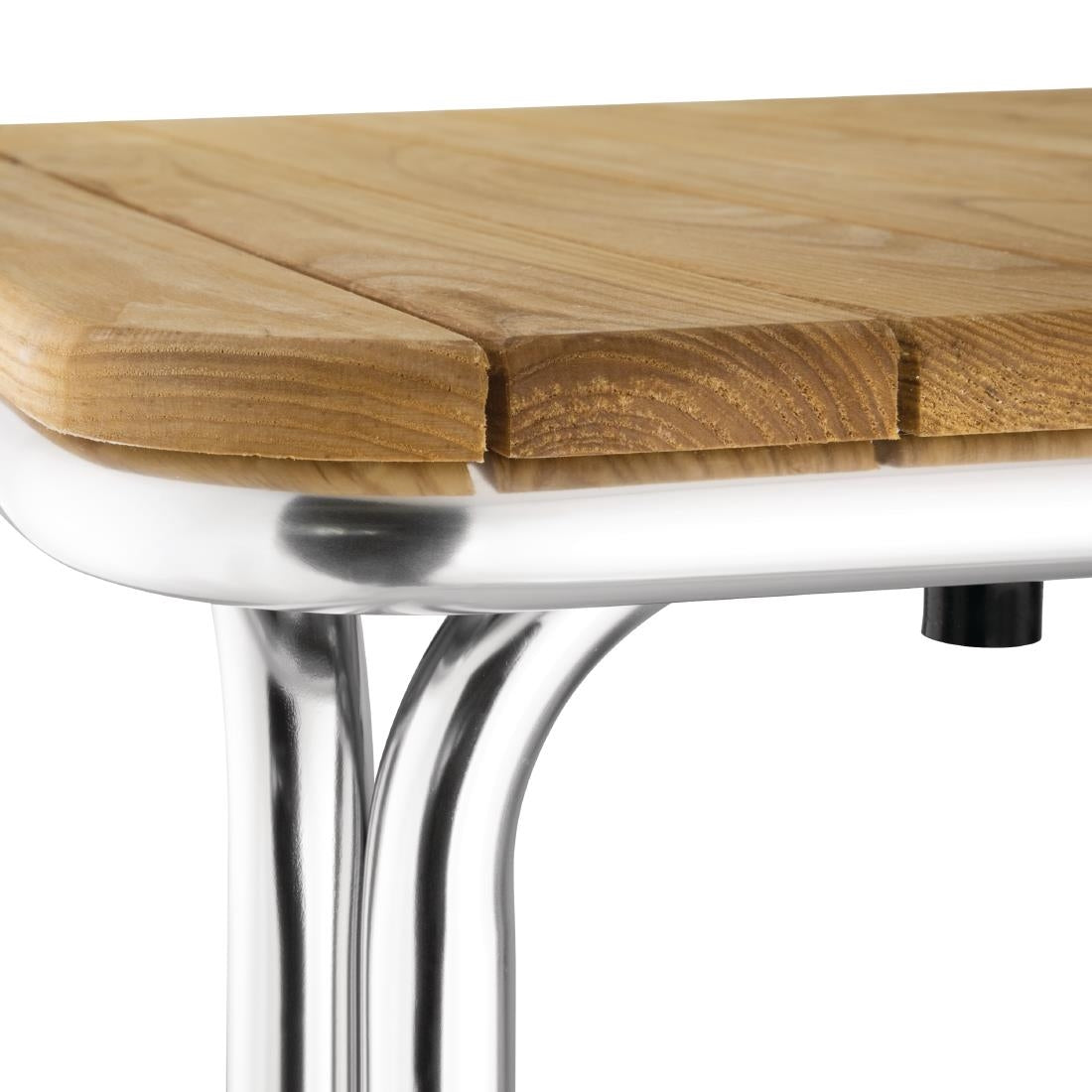 GL982 Bolero vierkante essen en aluminium tafel 70cm