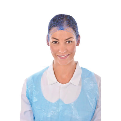 A291 Lion Haircare haarnet blauw (50 stuks)