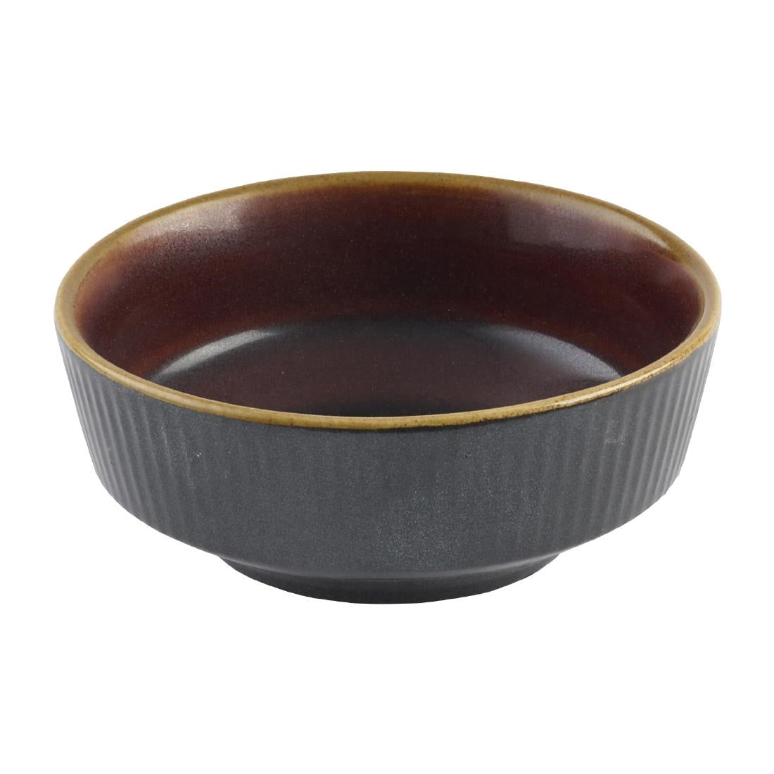 DX853 Churchill Tokyo Black Kochi Ondiepe Kom 255ml (12 stuks)