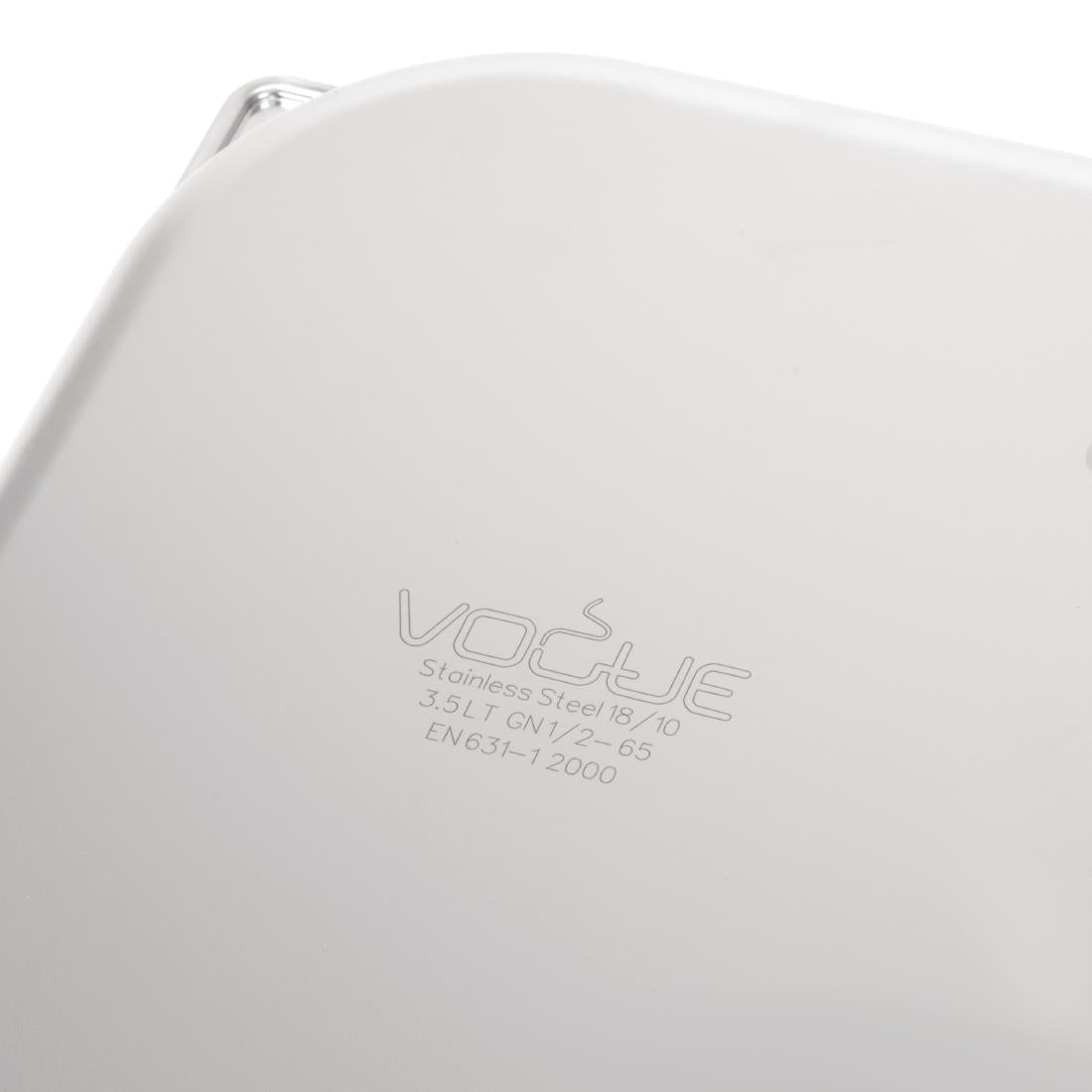 DW438 Vogue RVS GN 1/2 bak 65mm