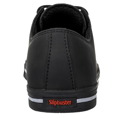 BA060-45 Slipbuster veiligheidssneakers van gerecycleerd microvezel matzwart 45