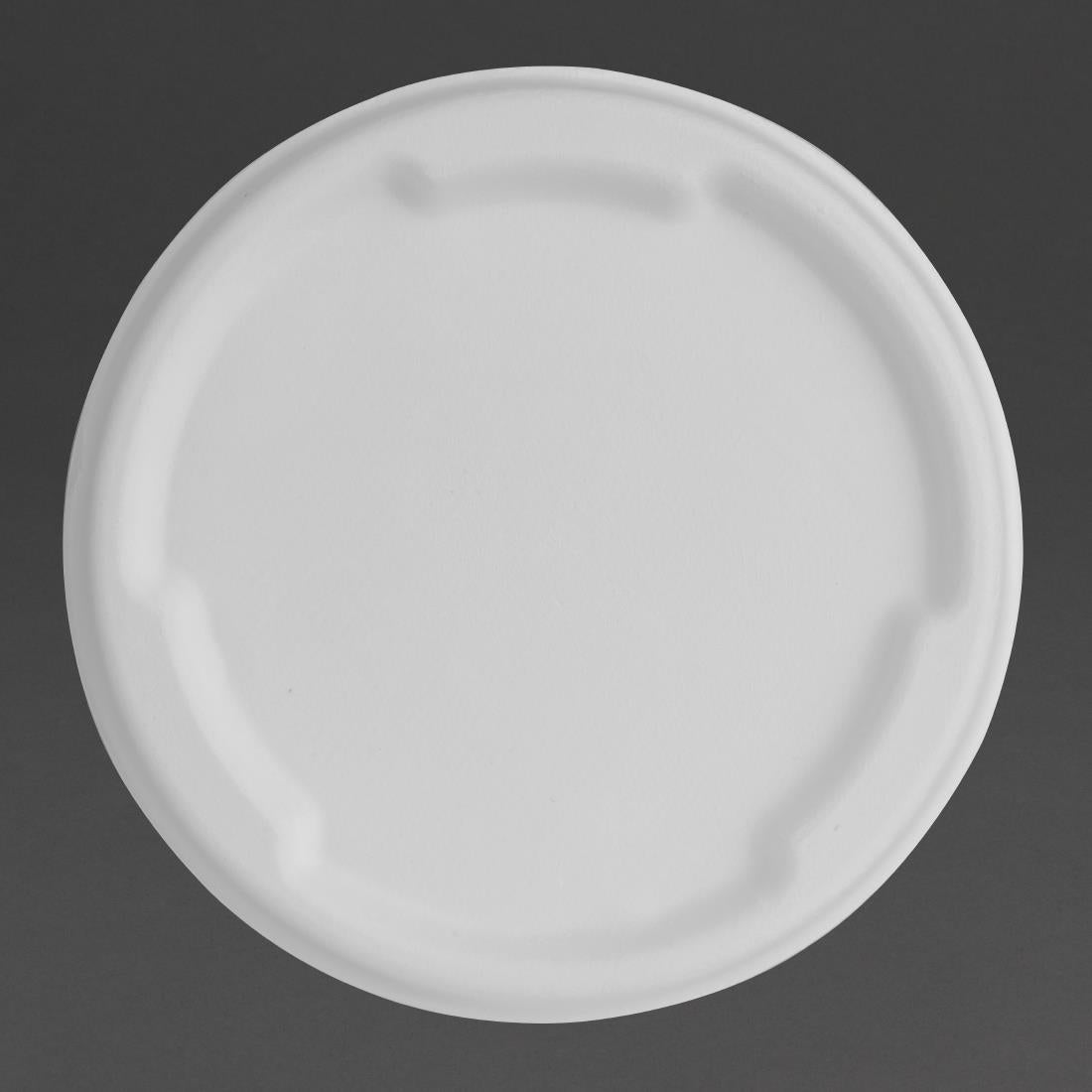 HW025 Fiesta Composteerbare Bagasse Deksels Voor 400/500ml Kom Basissen (50 stuks)