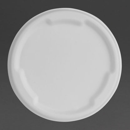 HW025 Fiesta Composteerbare Bagasse Deksels Voor 400/500ml Kom Basissen (50 stuks)