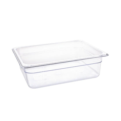 U229 Vogue polycarbonaat 1/2 gastronorm container 100mm transparant