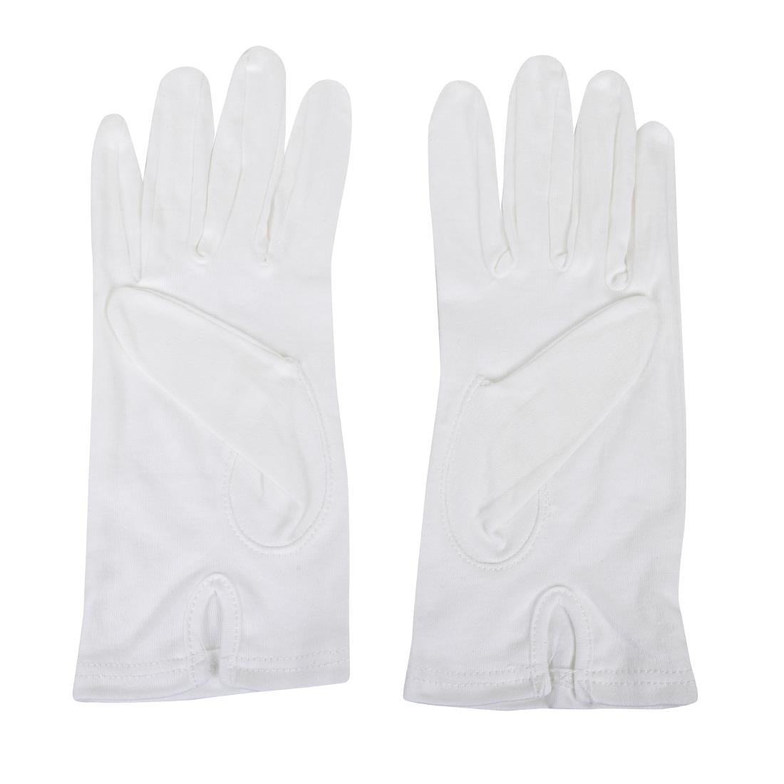 A546-M Heren serveerhandschoenen wit M
