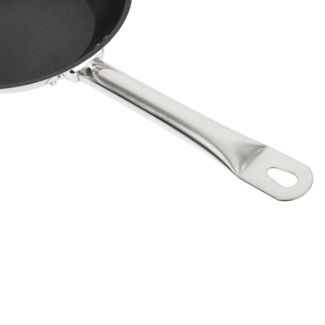 FC095 Vogue Platinum Plus anti-aanbak RVS koekenpan 20cm