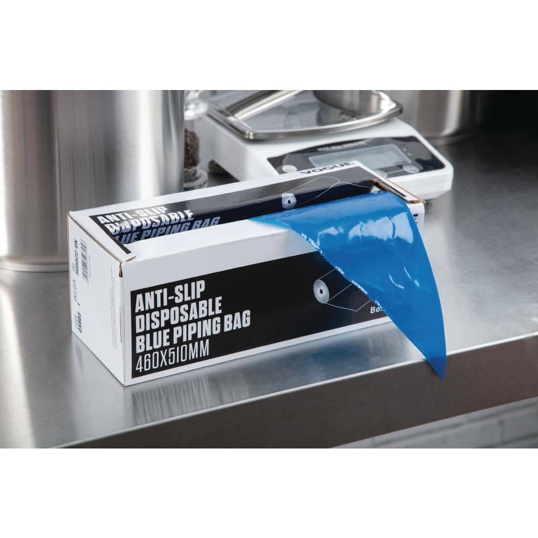 CS803 Vogue anti-slip disposable spuitzakken blauw (100 stuks)