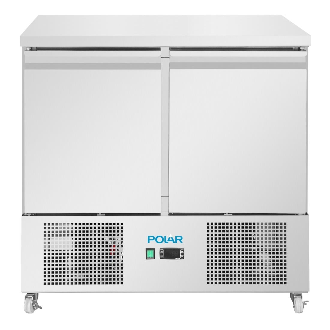 UA089 Polar U-Serie Geventileerde 2-Deurs Saladette 257Ltr