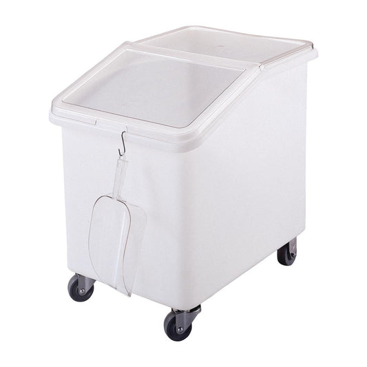 DB127 Cambro mobiele ingrediëntenbak wit 140Ltr