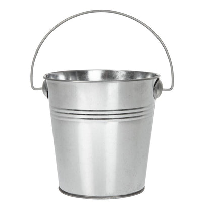 GF247 Olympia ronde gegalvaniseerde emmer 13cm