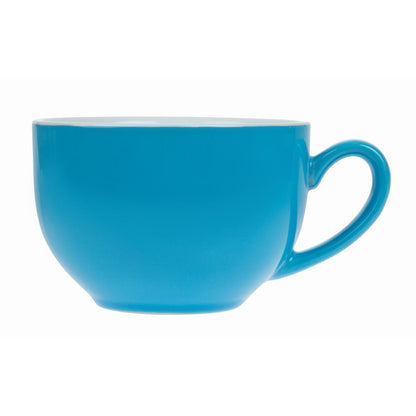 HC404 Olympia Cafe cappuccinokoppen blauw 34cl (12 stuks)