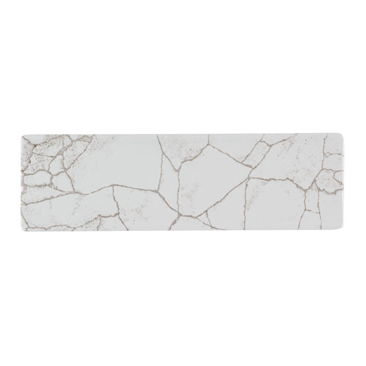 HR308 Churchill Studio Prints Kintsugi Agate Grey Ovaal Bord 30 x 9cm (6 stuks)