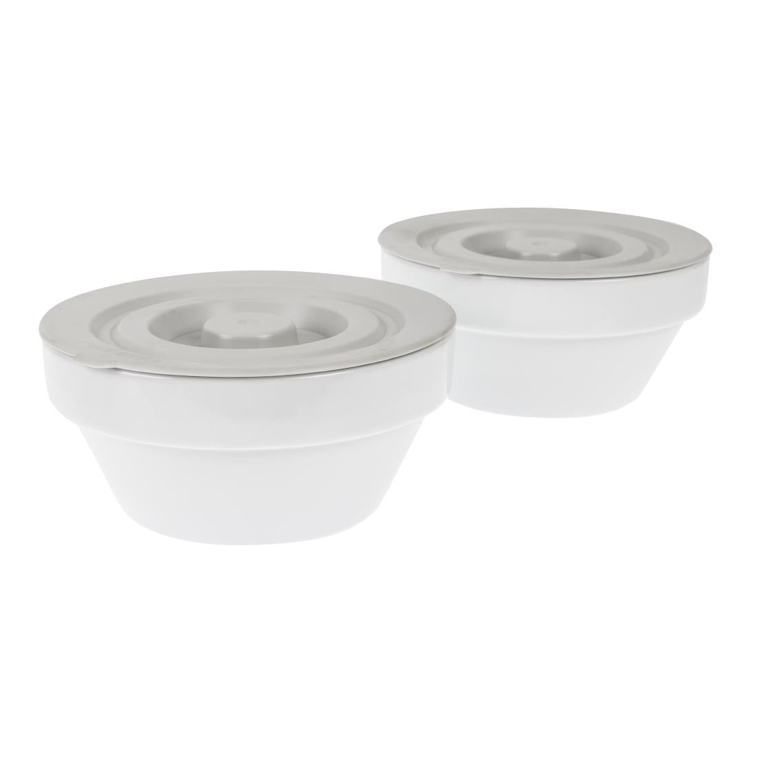 CW811 Cambro Tablotherm GoBox maaltijdbezorgingssysteem met servies