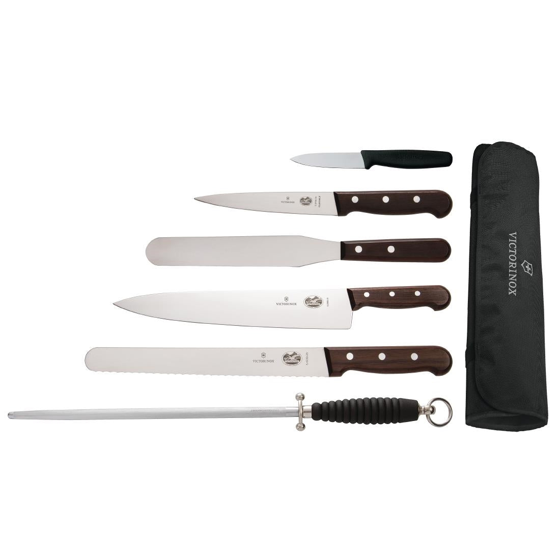 S189 Victorinox 6-delige messenset met 25cm koksmes