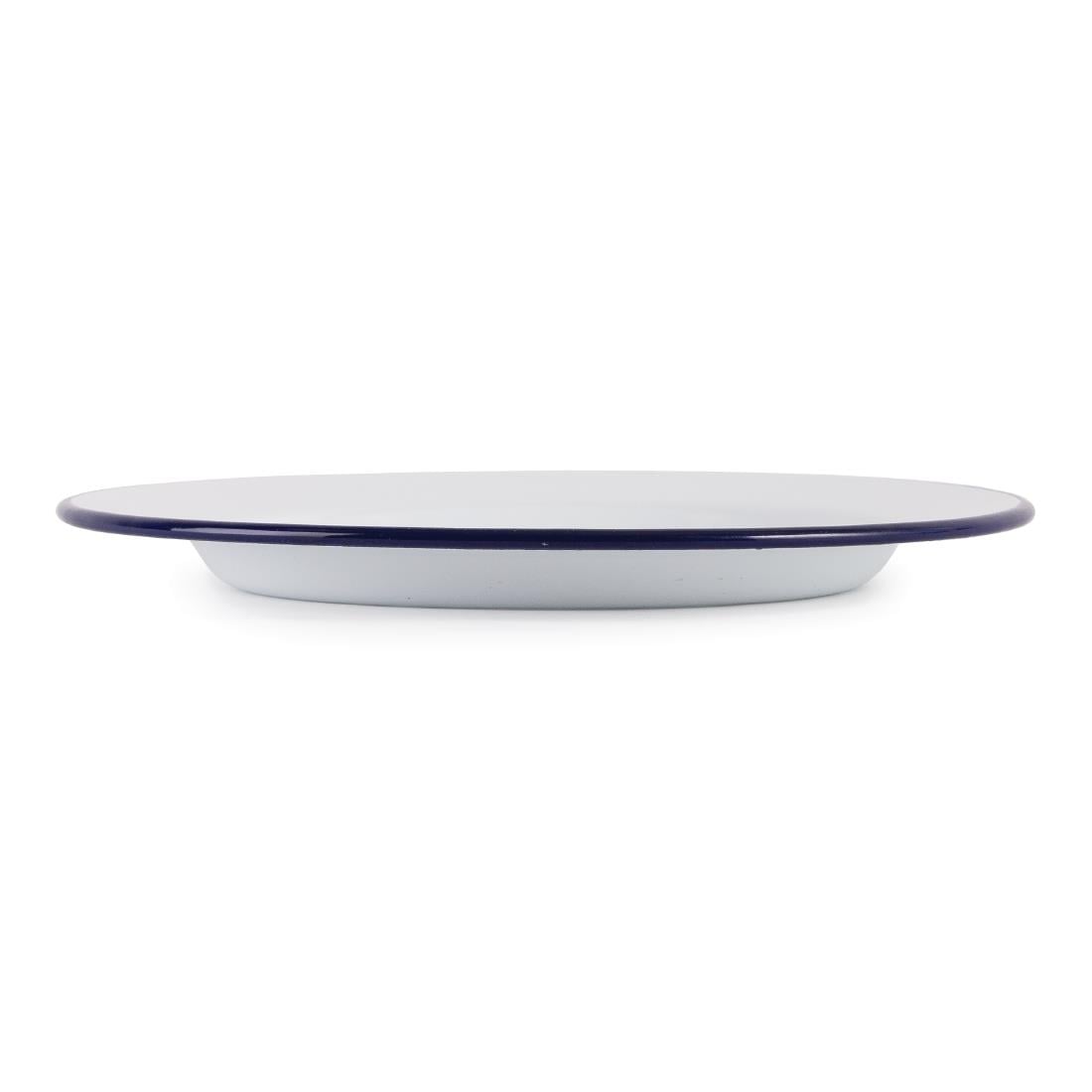 GM512 Olympia Emaille borden 24,5cm (6 stuks)