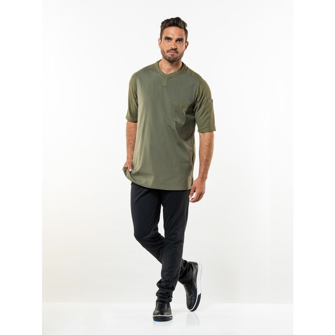 BA016-S Chaud Devant Valente UFX t-shirt groen maat S