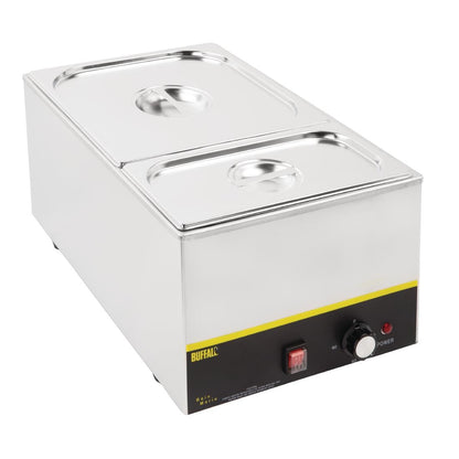 SA240 Vogue RVS Gastronorm Bakken Set 1/3 en 2/3 Met Deksels
