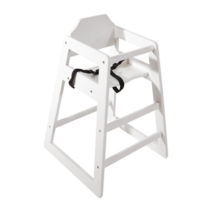 DL833 Bolero Hoge Kinderstoel antiek wit
