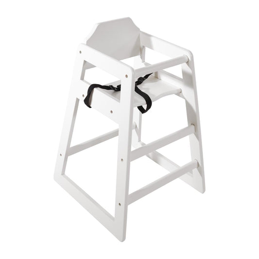 DL833 Bolero Hoge Kinderstoel antiek wit
