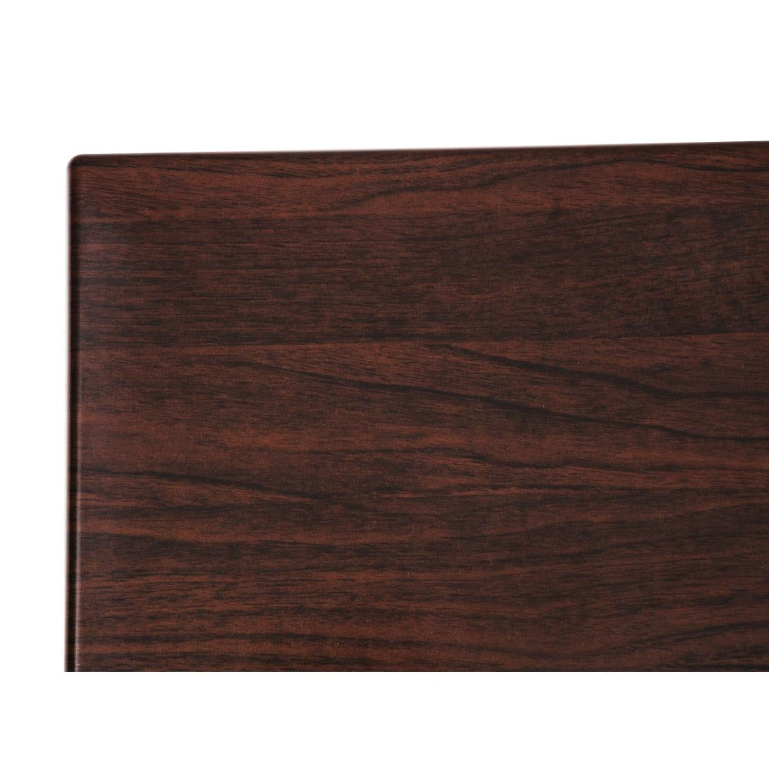 GG635 Bolero Vierkante Tafelblad Donkerbruin 60cm