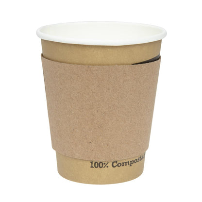 GD328 Golfkartonnen beker sleeves voor 22,7cl bekers (1000 stuks)