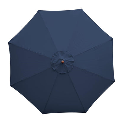 GG497 Bolero ronde donkerblauwe parasol 3 meter