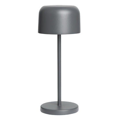 HZ203 Olympia Siena Tafellamp Ronde Koepel Grijs 200mm