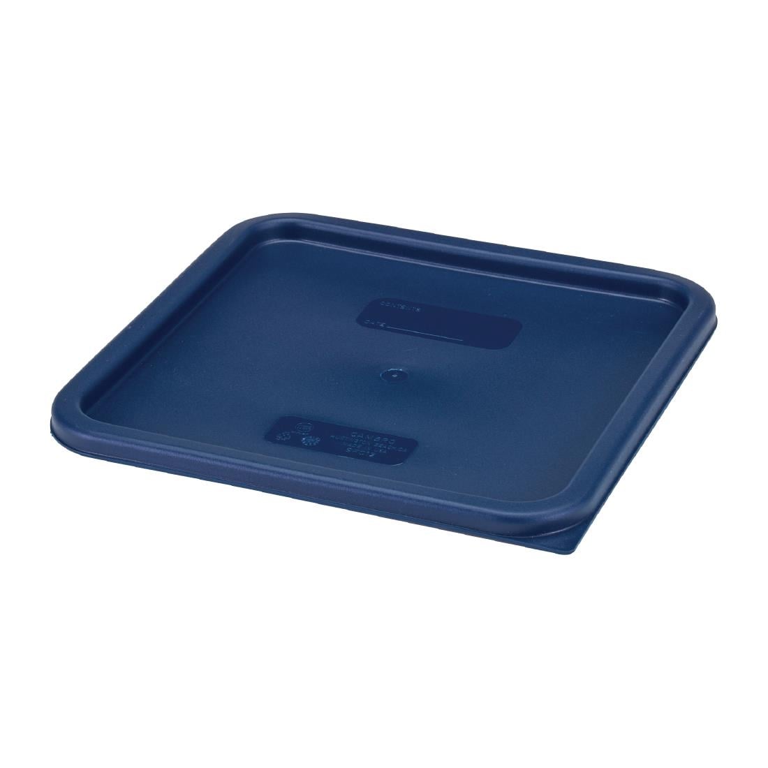 DB016 Cambro Camsquare deksel voor voedseldoos blauw