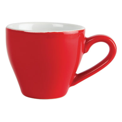 GK070 Olympia Café espressokoppen rood 10cl (12 stuks)