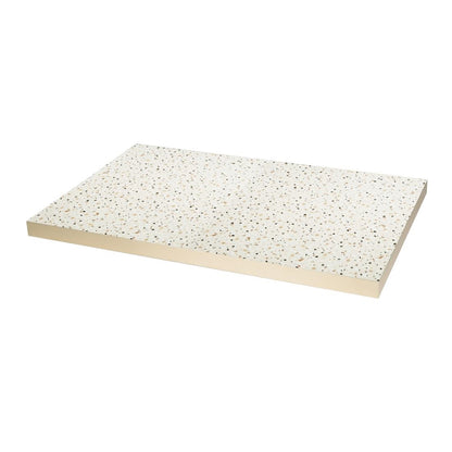 DZ874 Bolero Rechthoekig Tafelblad In Terrazzostijl, 1100x700mm
