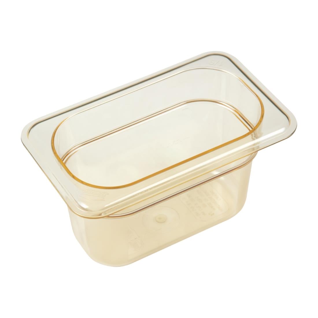 HR268 Cambro Hoge Hitte Polycarbonaat 1/9 Gastronorm 100mm