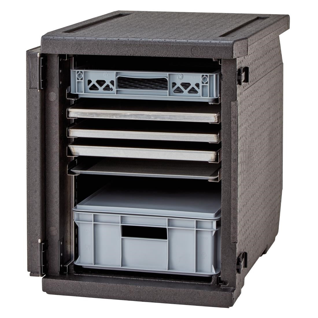 DW586 Cambro Cam GoBox geïsoleerde voedselcontainer 155Ltr met verstelbare rails