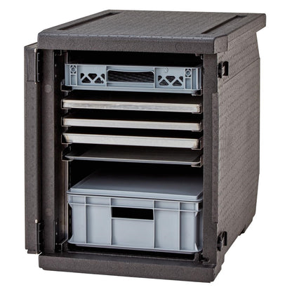 DW586 Cambro Cam GoBox geïsoleerde voedselcontainer 155Ltr met verstelbare rails
